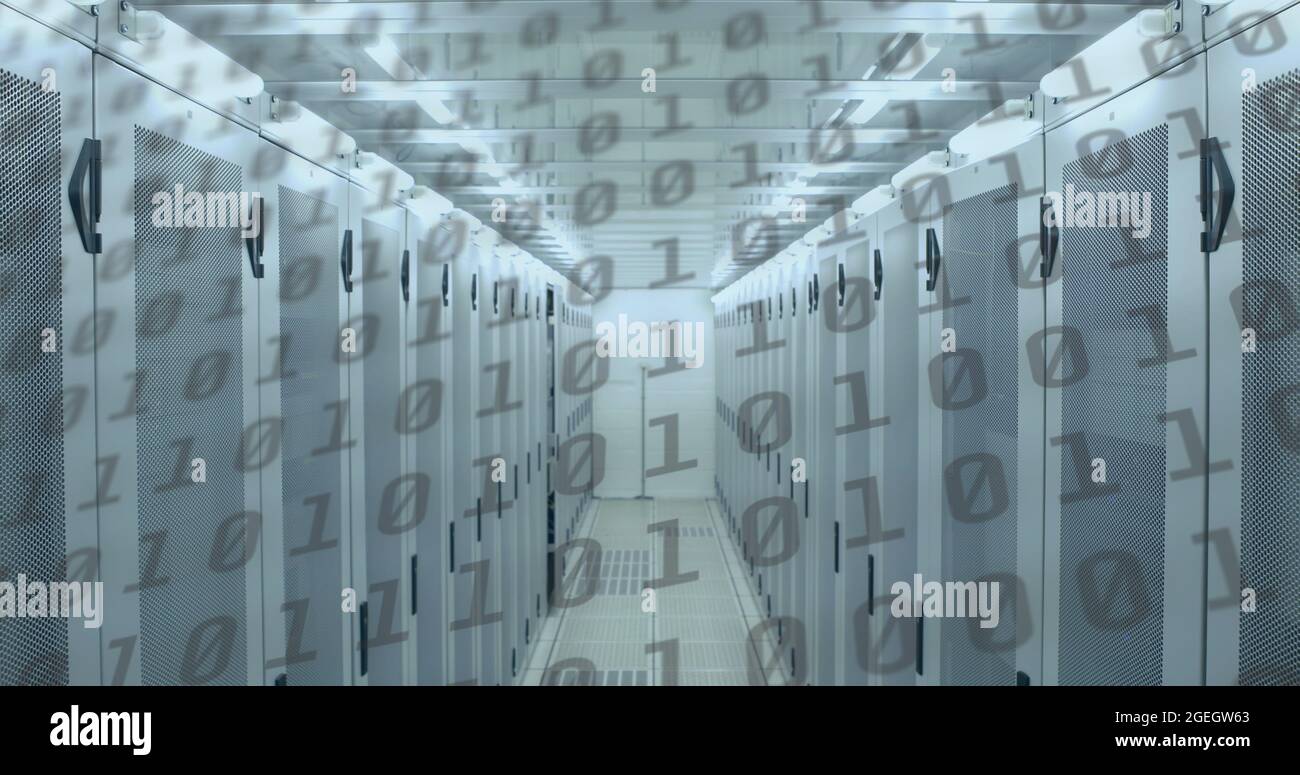 image-of-binary-coding-numbers-changing-over-computer-servers-stock