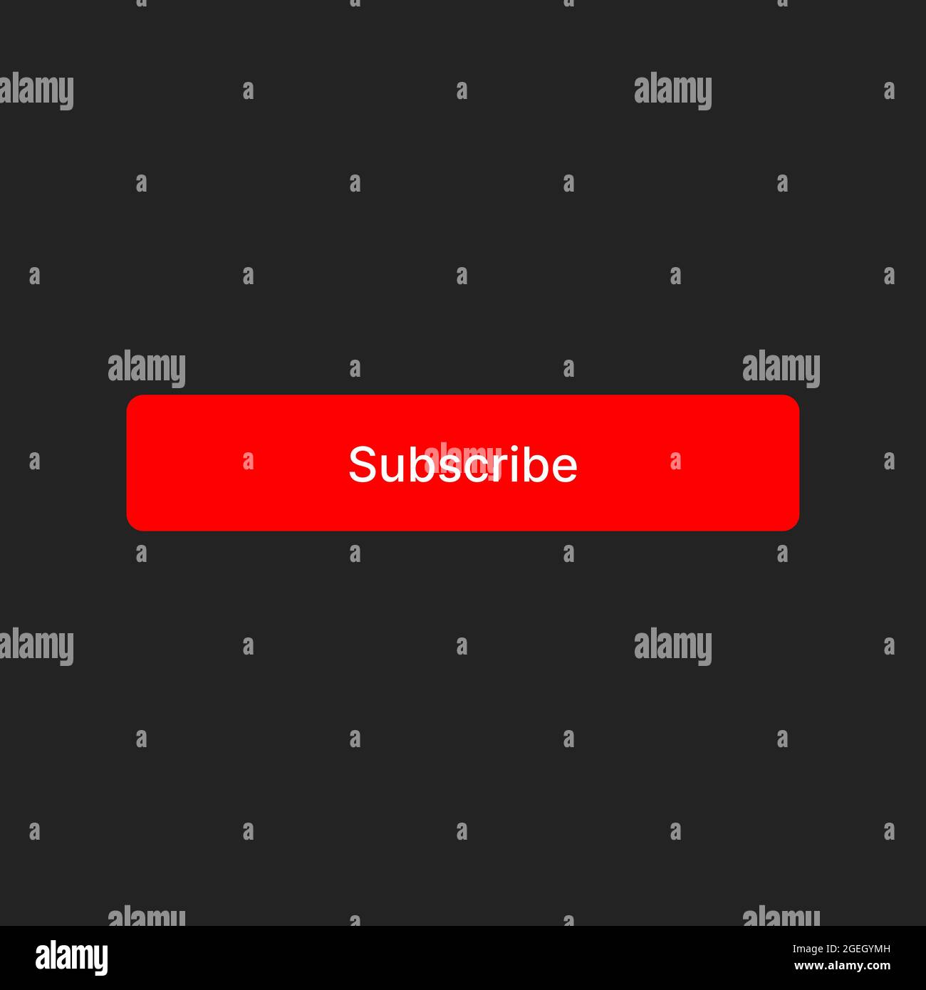 Red Rectangular Subscribe Button On Transparent Background Vector Red Rectangular Subscribe Button On Transparent Background Vector
