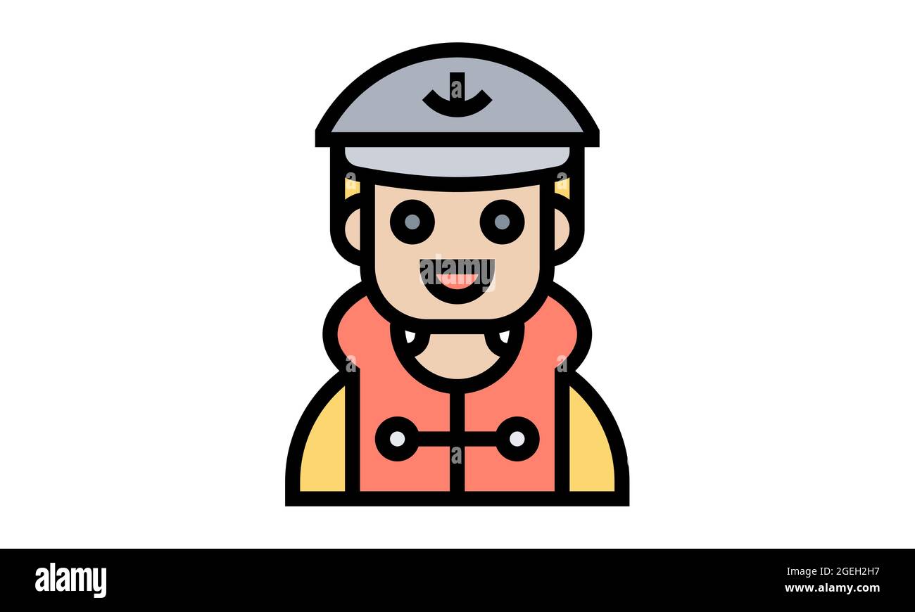 Coast guard icon vector, web design sign Stock Vector