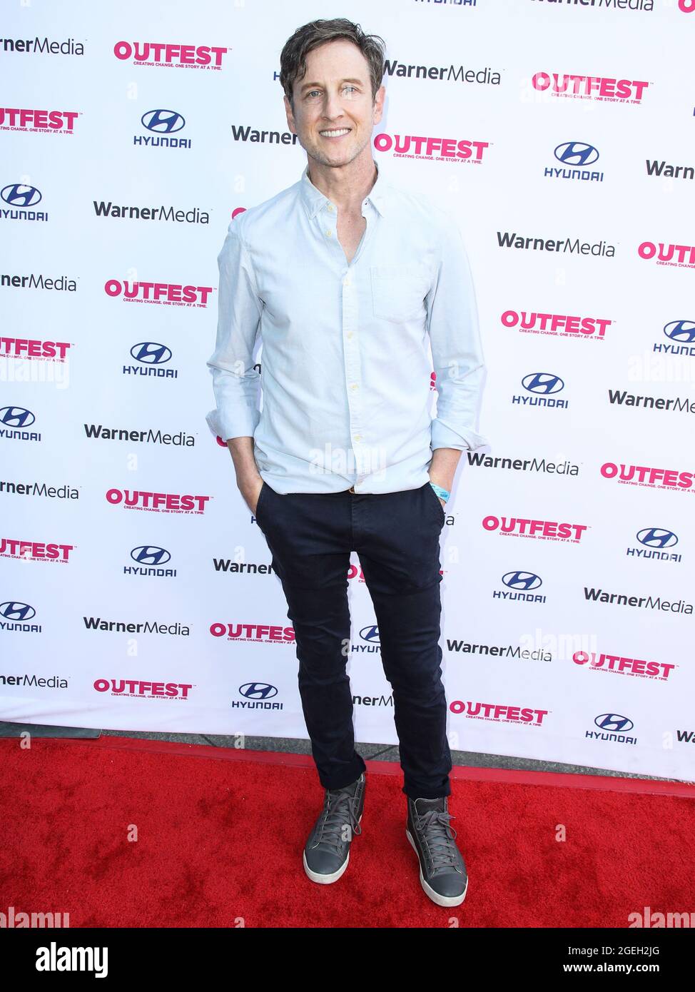 Los Angeles, United States. 19th Aug, 2021. LOS ANGELES, CALIFORNIA, USA - AUGUST 19: Actor Jack Plotnick arrives at the 2021 Outfest Los Angeles LGBTQ Film Festival Screening Of 'The Sixth Reel' held at the Directors Guild of America on August 19, 2021 in Los Angeles, California, United States. (Photo by Xavier Collin/Image Press Agency) Credit: Image Press Agency/Alamy Live News Stock Photo