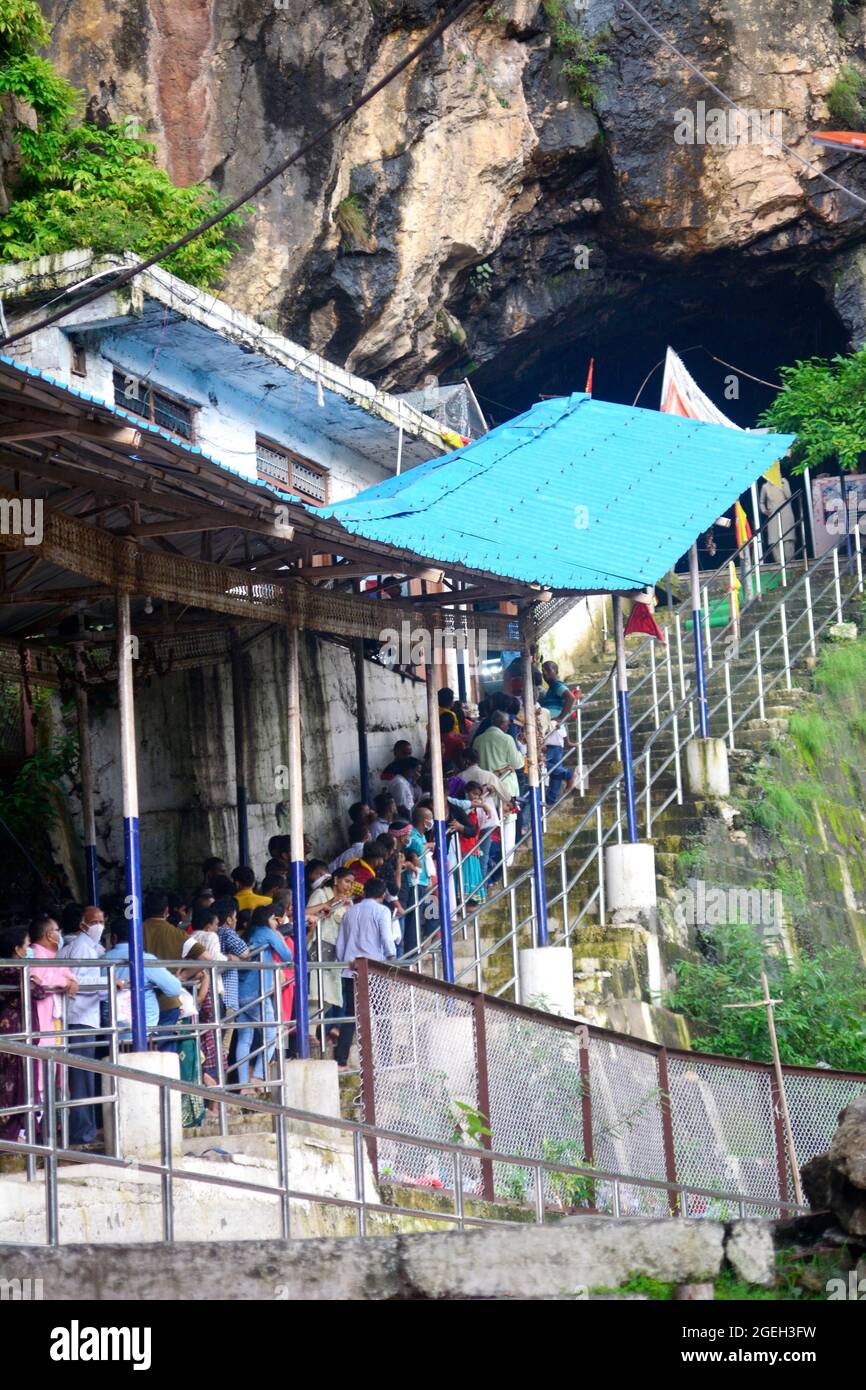 Shiv Khori Cave Stock Photo