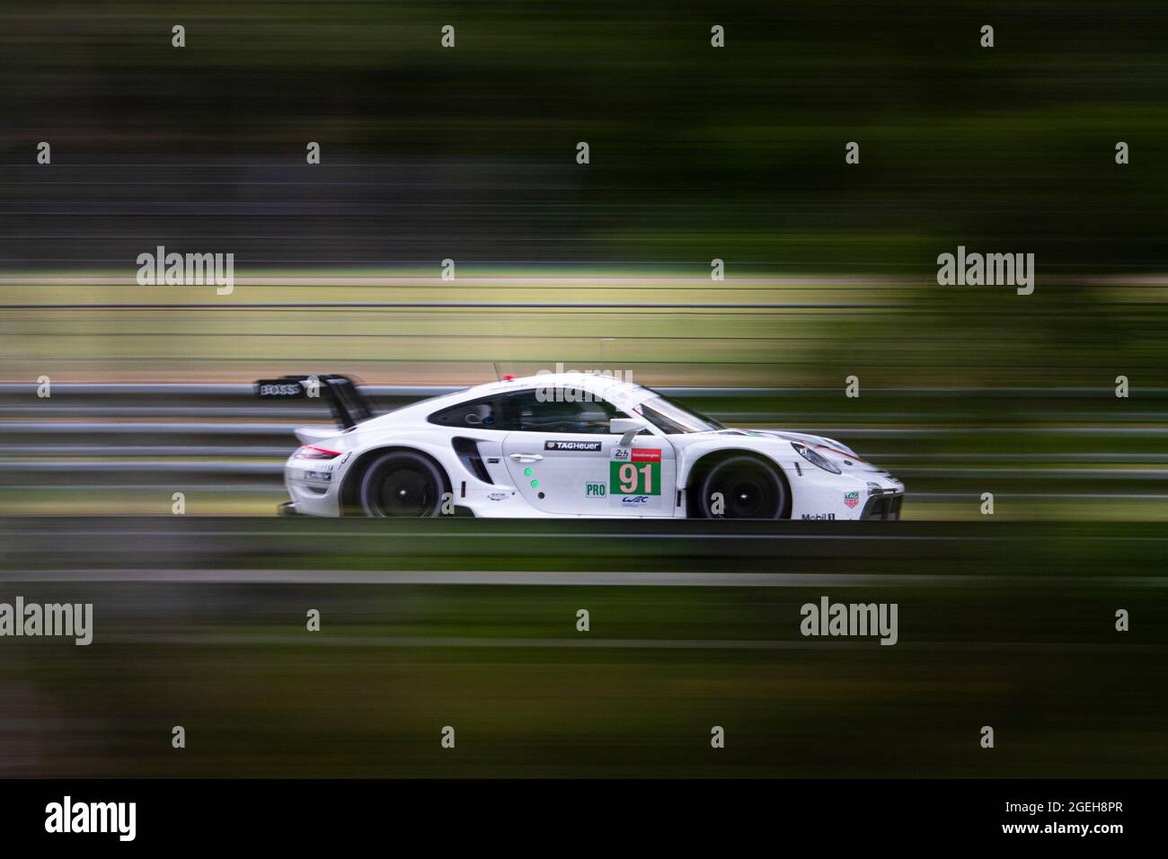 Porsche 911 Rsr Porsche Gt Team 91 Richard Lietz A Gianmaria Bruni I Frederic Makowiecki F Stock Photo Alamy
