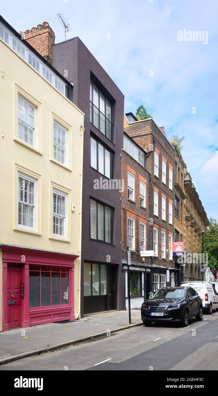 London, England, UK - House for Two Artists by Tony Fretton Architects Stock Photo