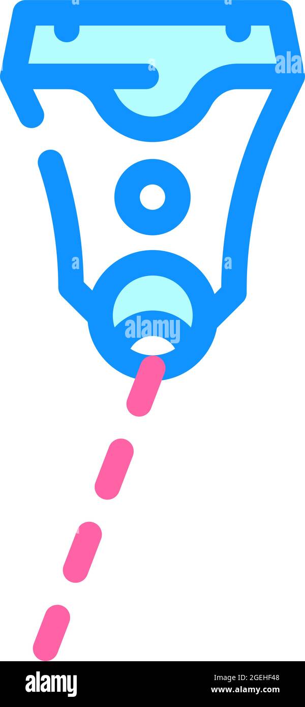 laser pet toy color icon vector illustration Stock Vector Image &amp; Art ...