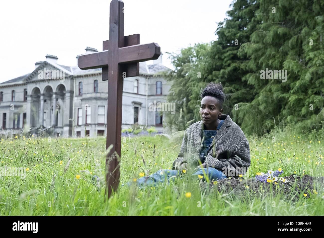 UK. Tamara Lawrance in the (C)IFC Midnight new film: Kindred (2020