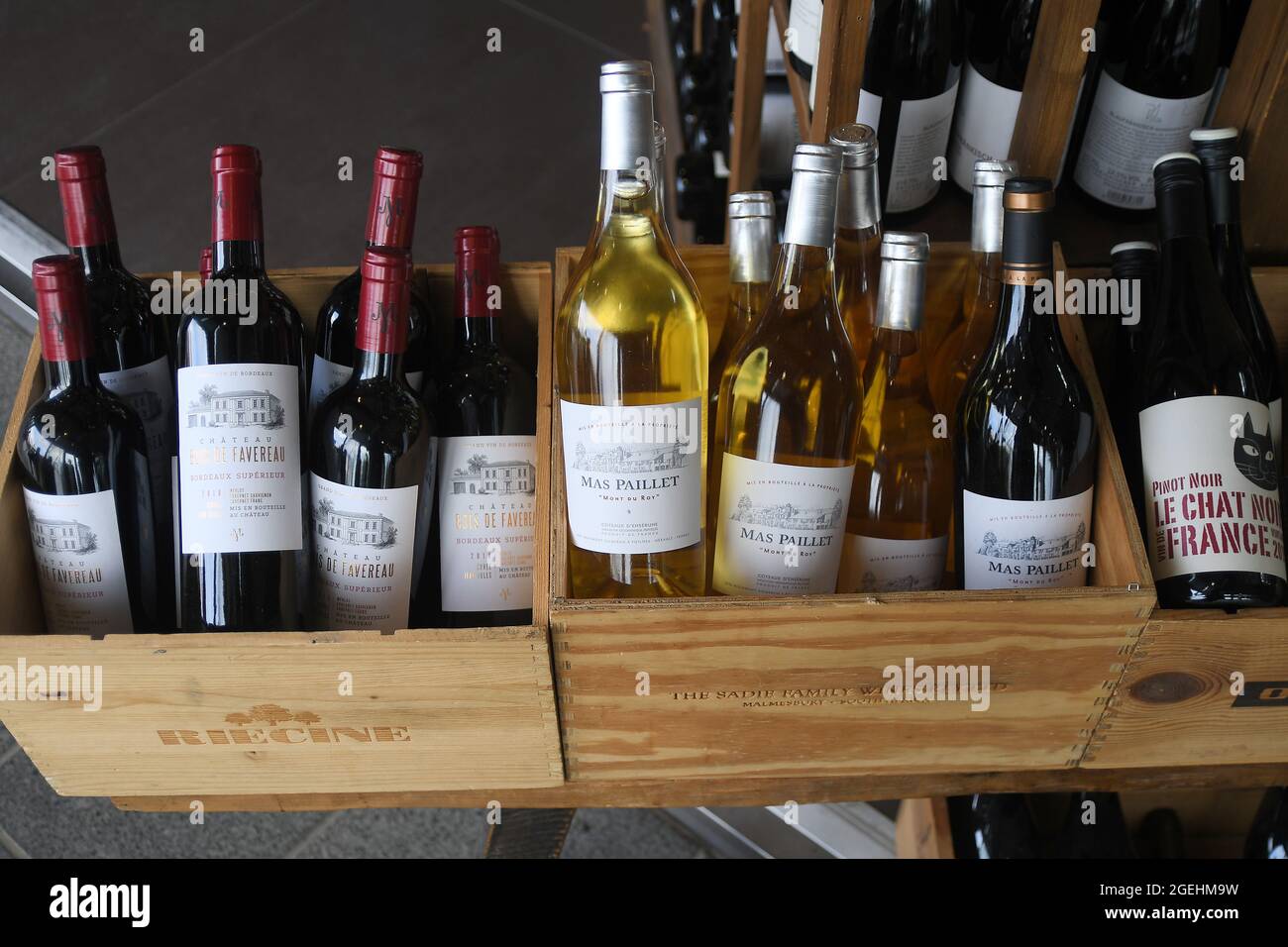 Copenhagen, Denmark., 20 August 2021, /Vinveto wine shop estbished 2015