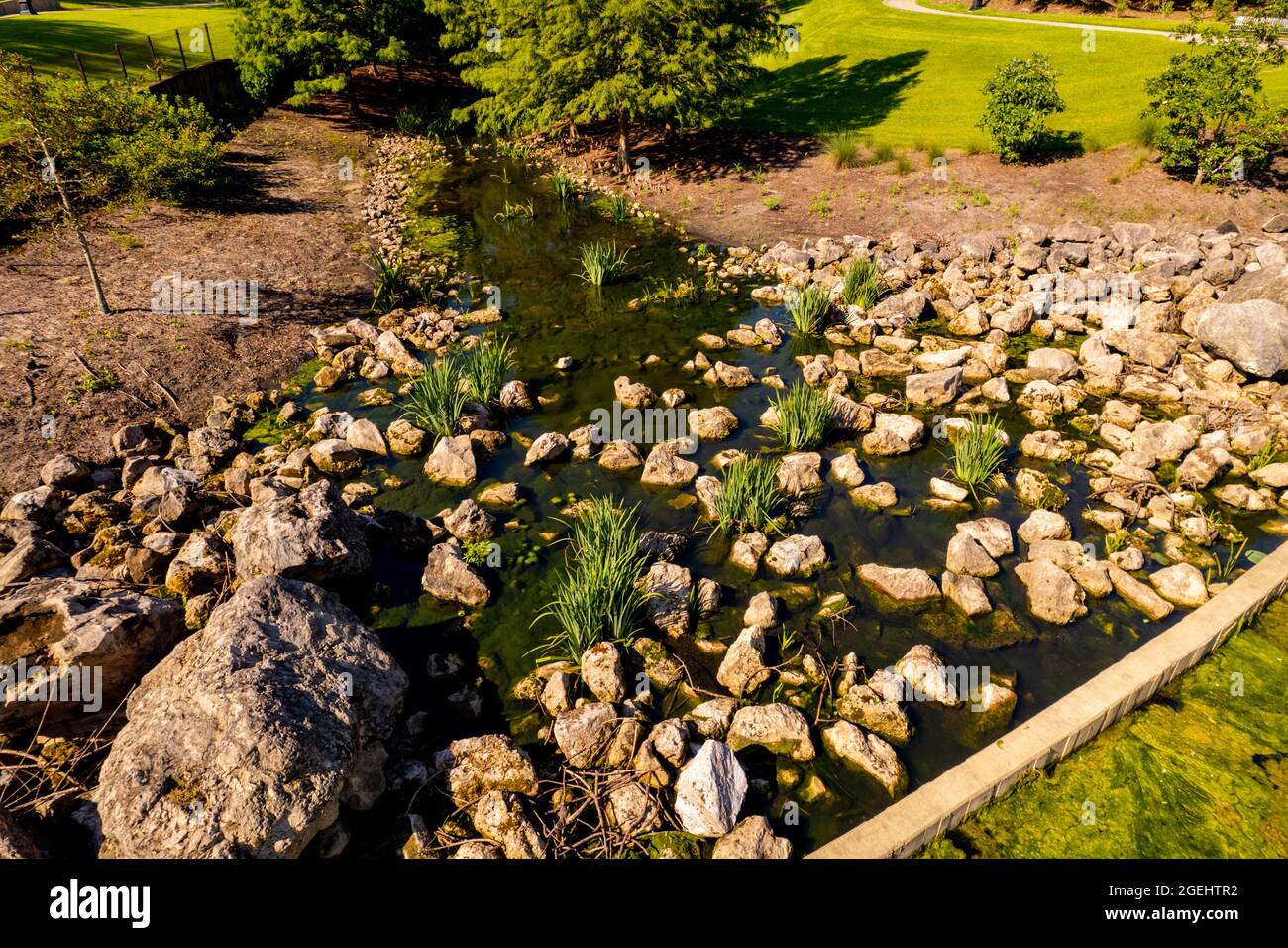 Nature landscape river with rocks Stock Photo - Alamy
