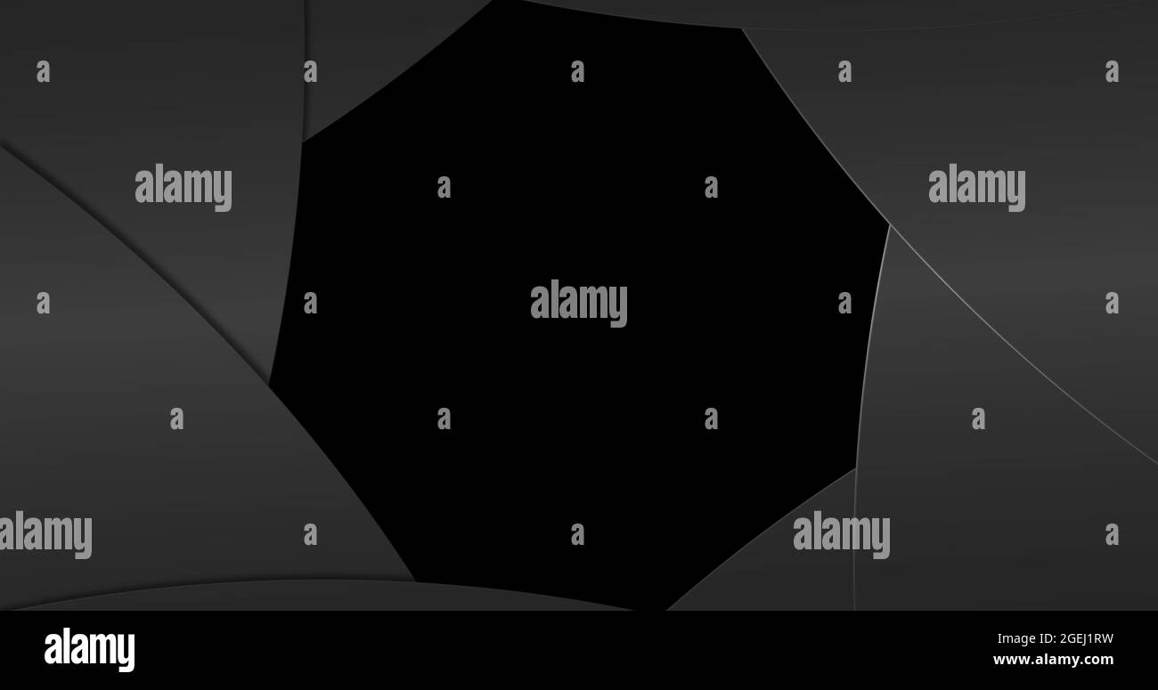 Digital image of camera shutter opening and closing 4k Stock Photo Alamy