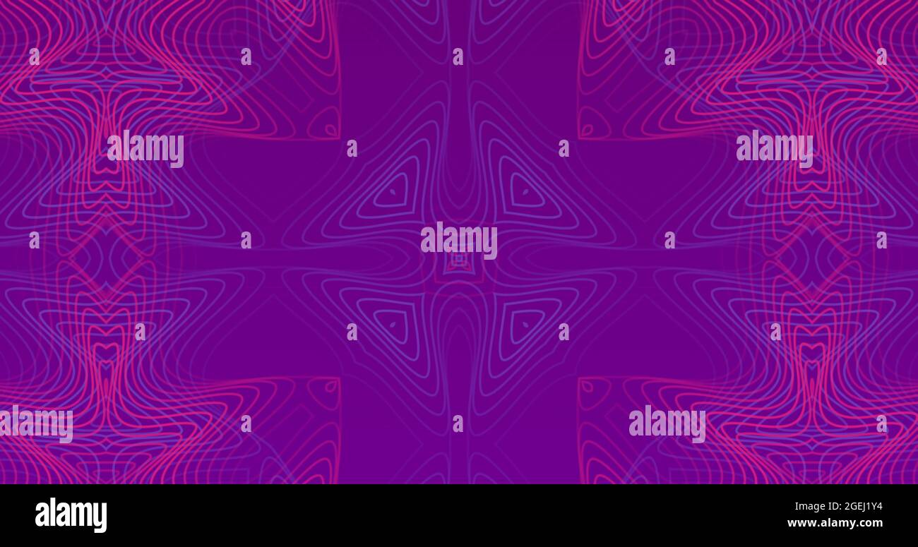 Purple seamless kaleidoscope pattern hi-res stock photography and ...