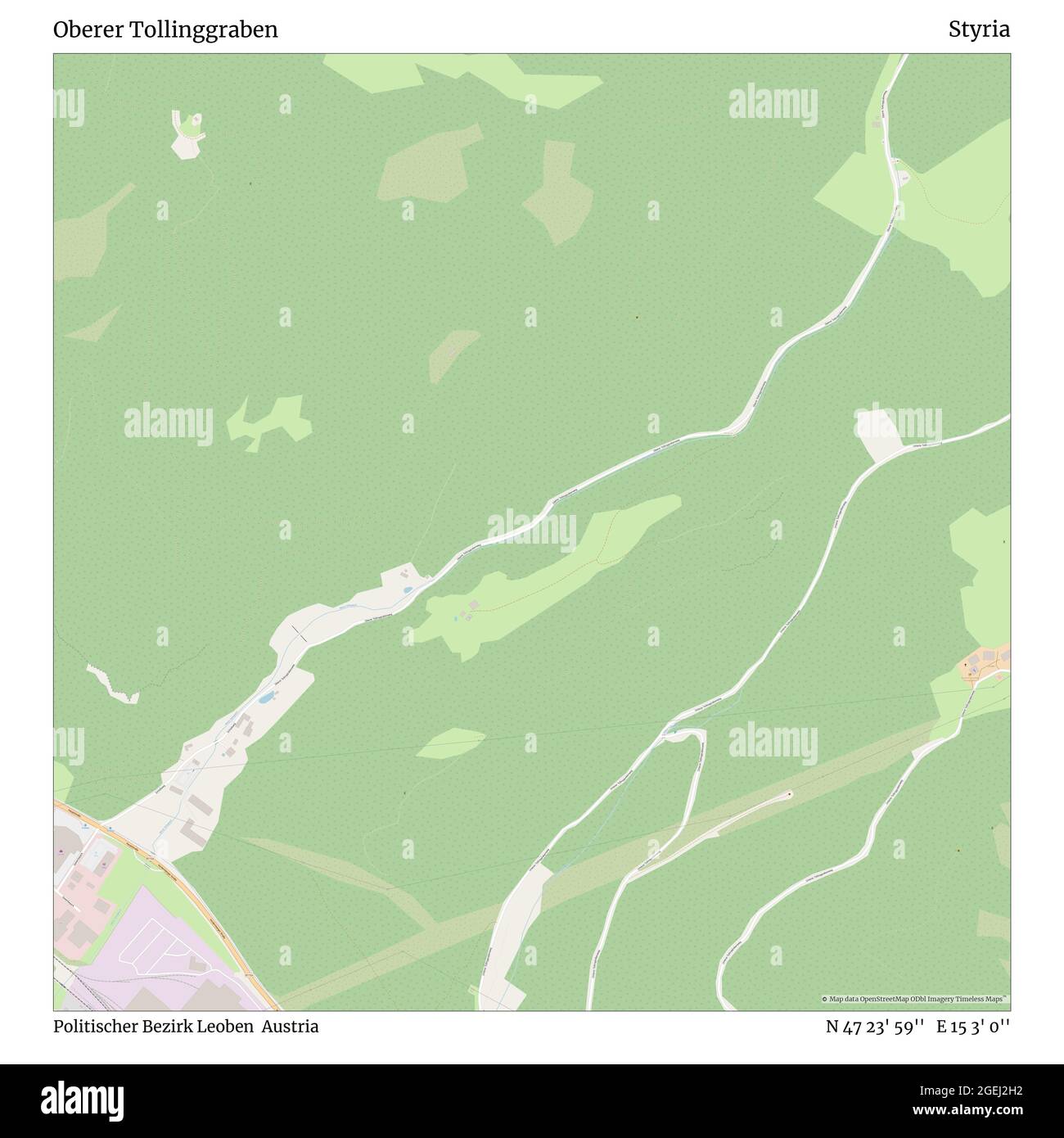 Leoben map Cut Out Stock Images & Pictures - Alamy