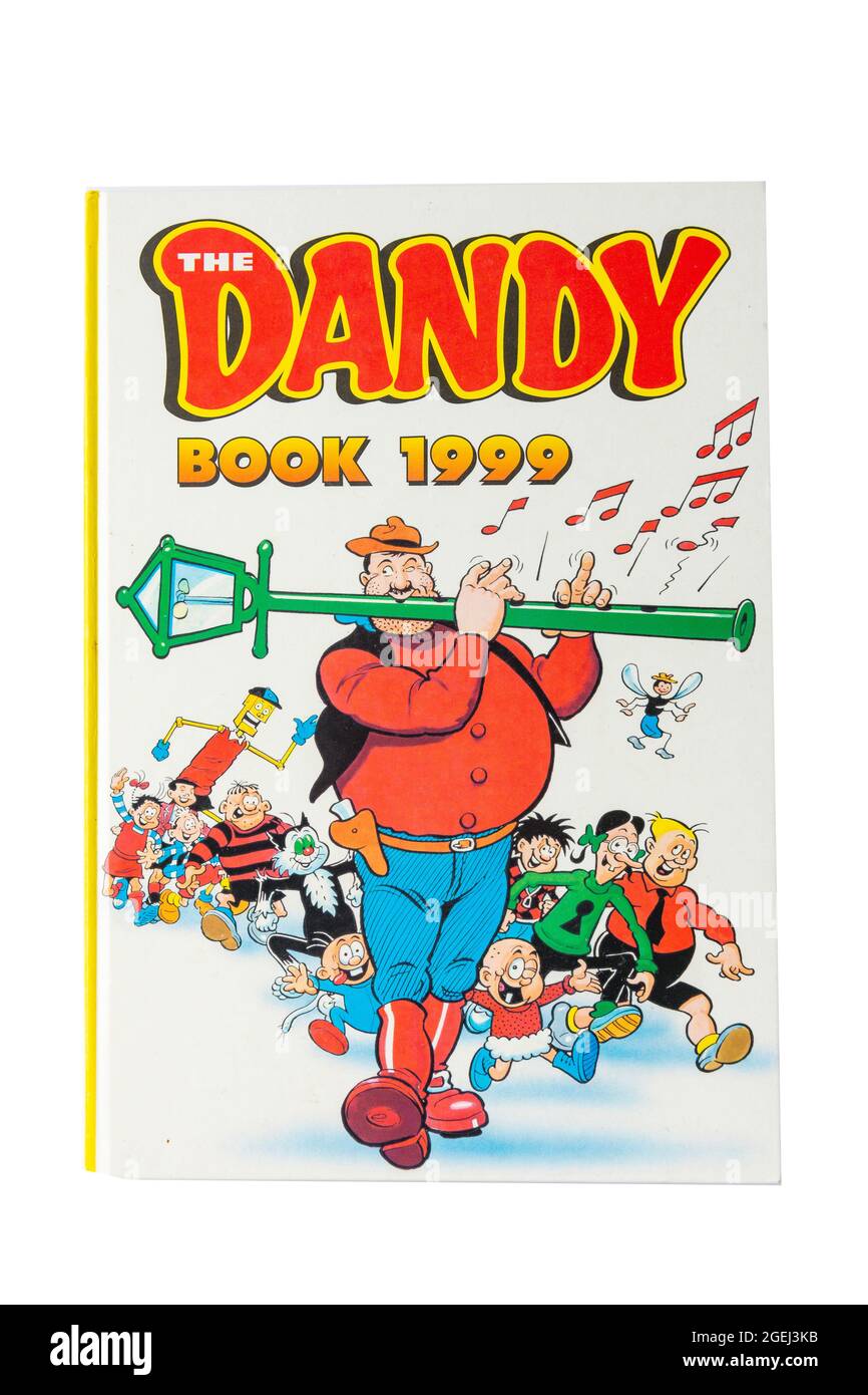 Cover of The Dandy Book 1999, Greater London, England, United Kingdom Stock Photo