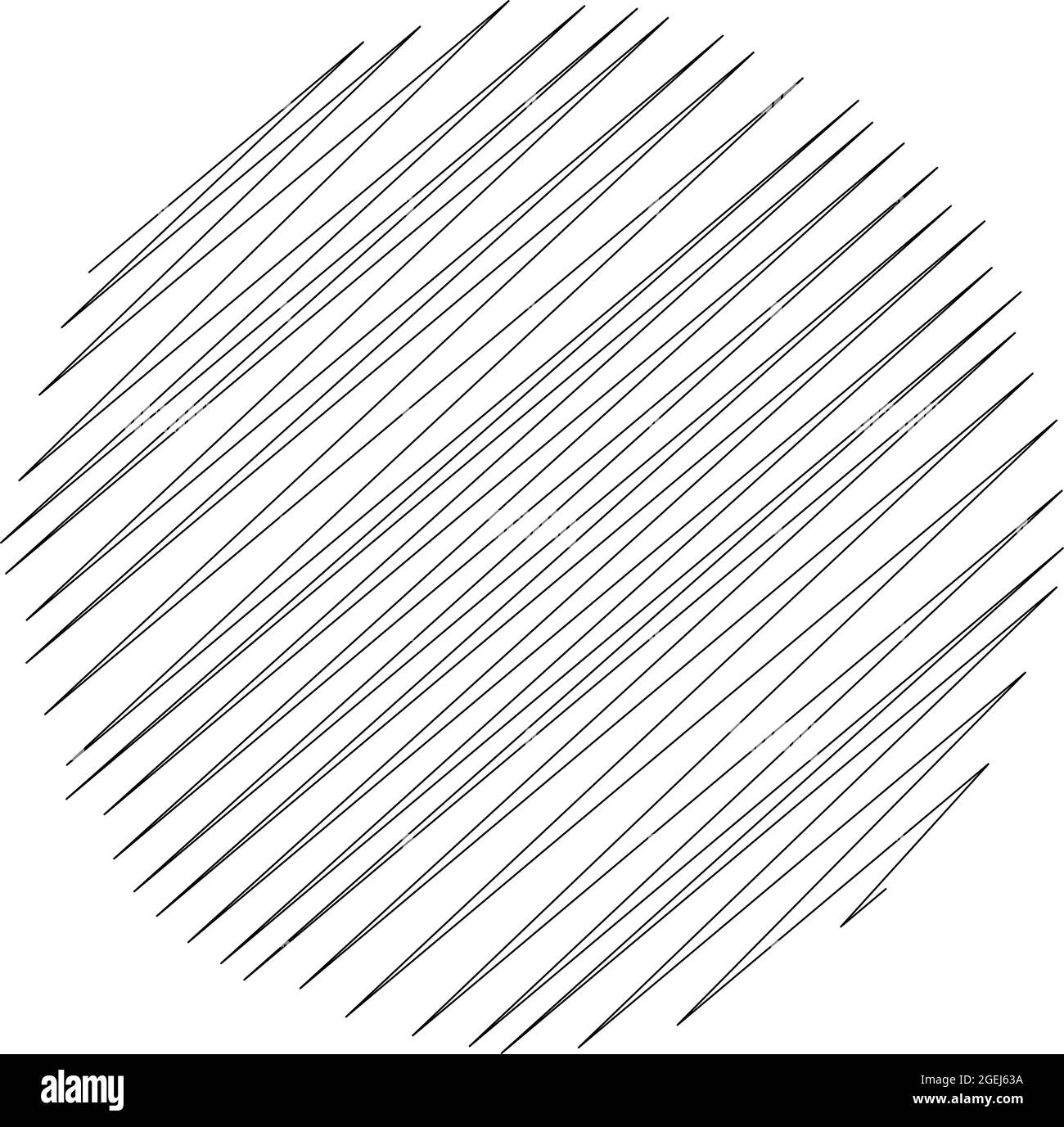 Geometric crisscross, zigzag, edgy lines element. Wavy, waving random ...