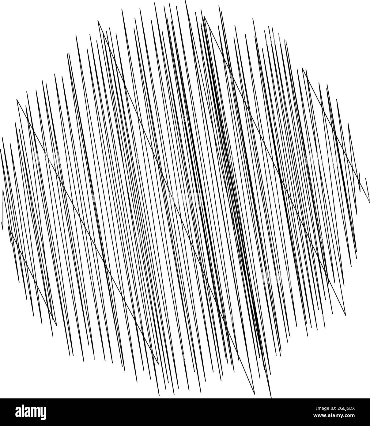 Geometric crisscross, zigzag, edgy lines element. Wavy, waving random ...