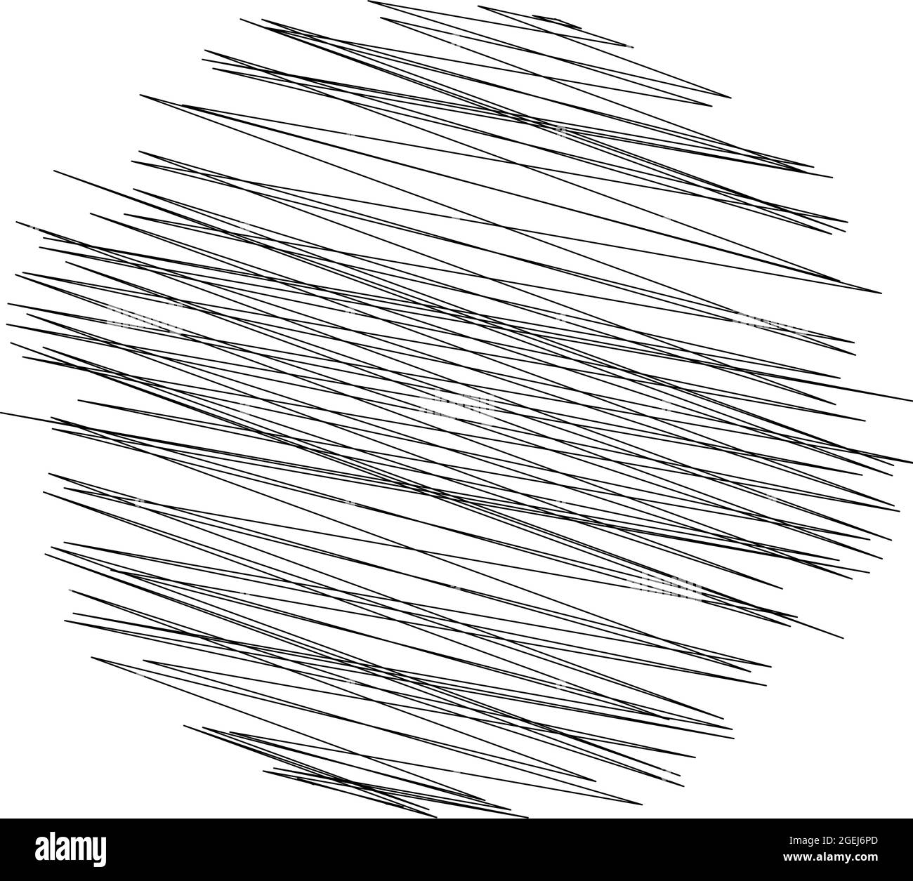 Geometric crisscross, zigzag, edgy lines element. Wavy, waving random ...