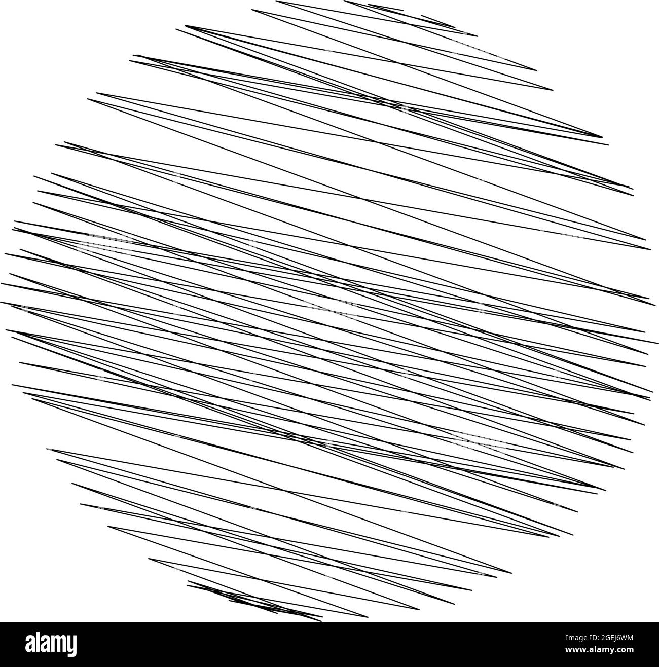 Geometric crisscross, zigzag, edgy lines element. Wavy, waving random ...