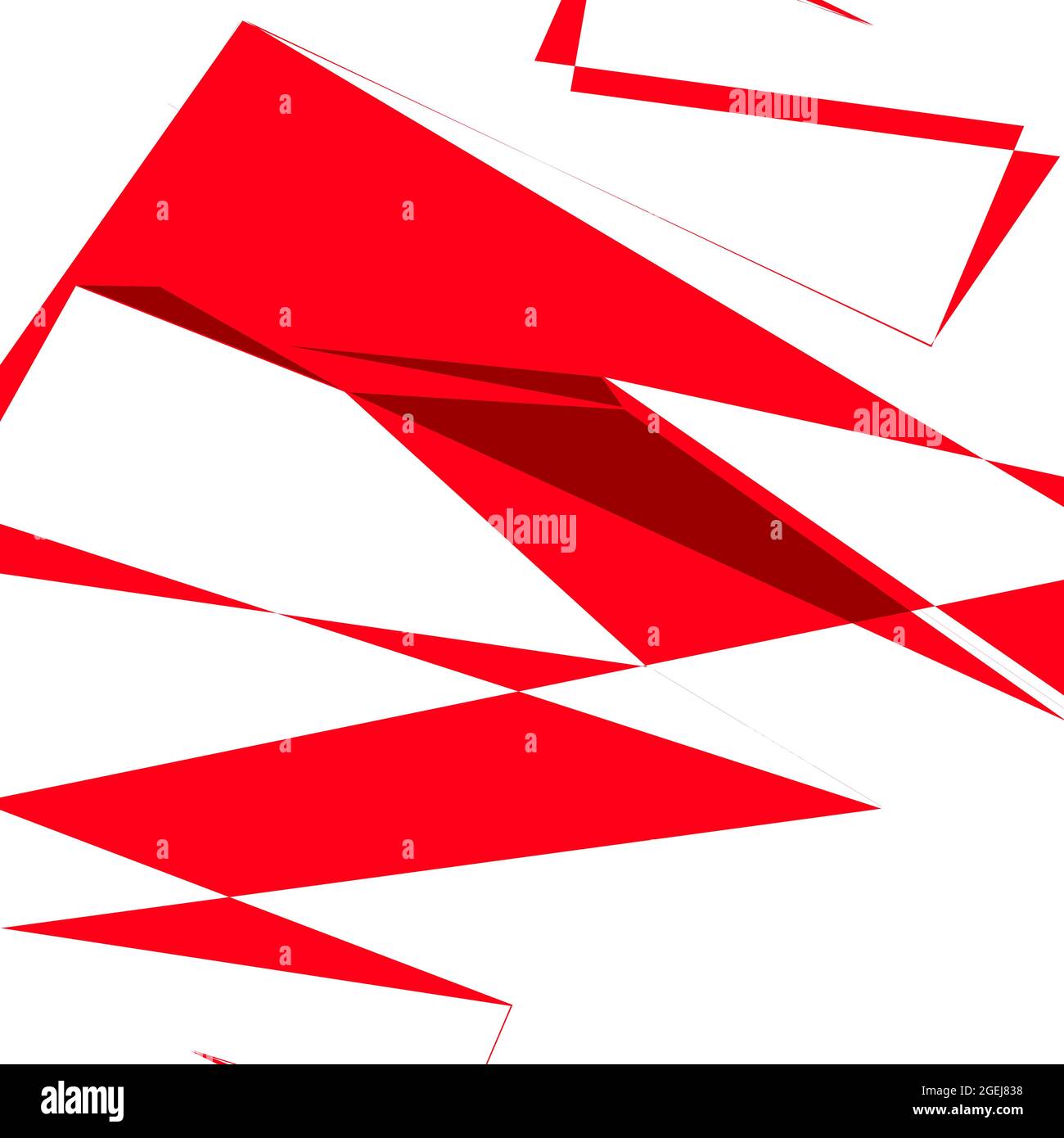 Abstract Shattered Vector Random geometric abstract art element. Shattered texture – stock vector ...