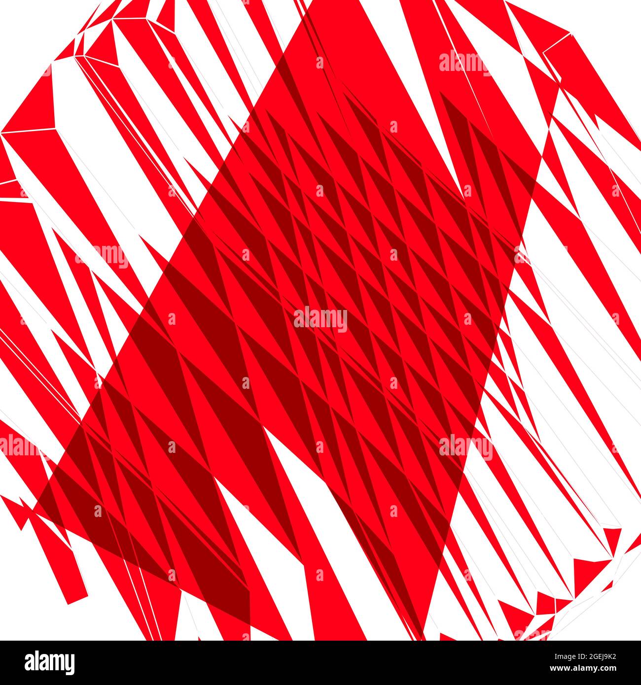 Abstract Shattered Vector Random geometric abstract art element. Shattered texture – stock vector ...