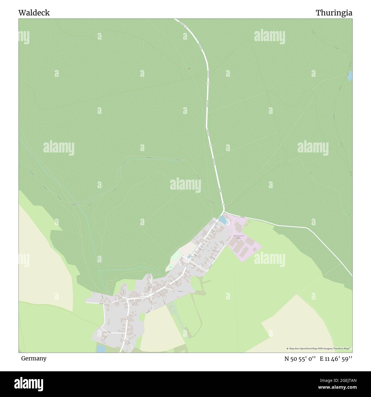 Waldeck, Germany, Thuringia, N 50 55' 0'', E 11 46' 59'', map, Timeless