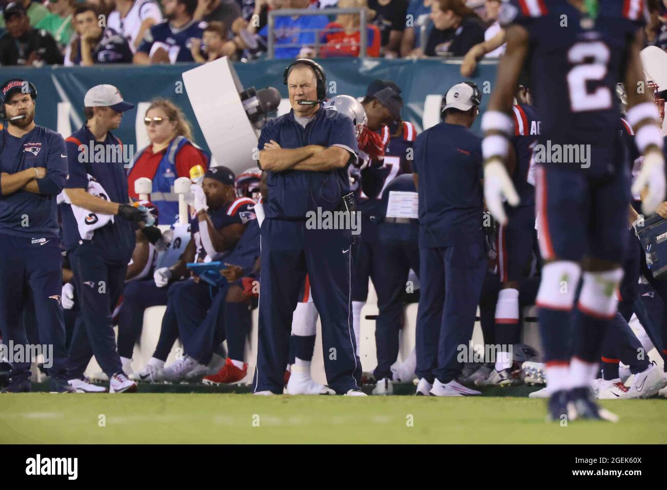 Bill belichick sideline hi-res stock photography and images - Alamy