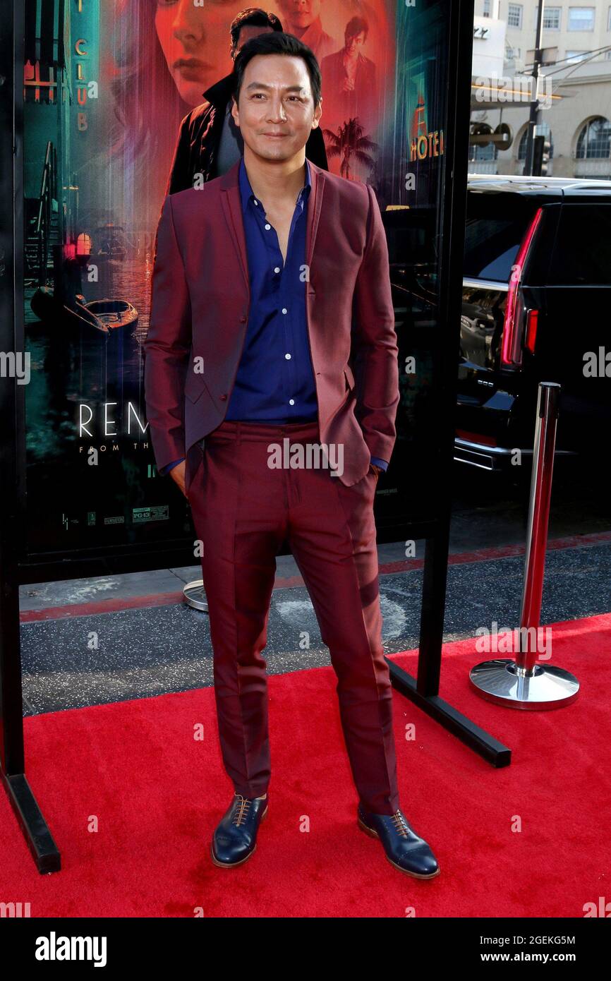 Los Angeles, CA. 17th Aug, 2021. Daniel Wu at arrivals for REMINISCENCE Premiere, TCL Chinese Theatre, Los Angeles, CA August 17, 2021. Credit: Priscilla Grant/Everett Collection/Alamy Live News Stock Photo