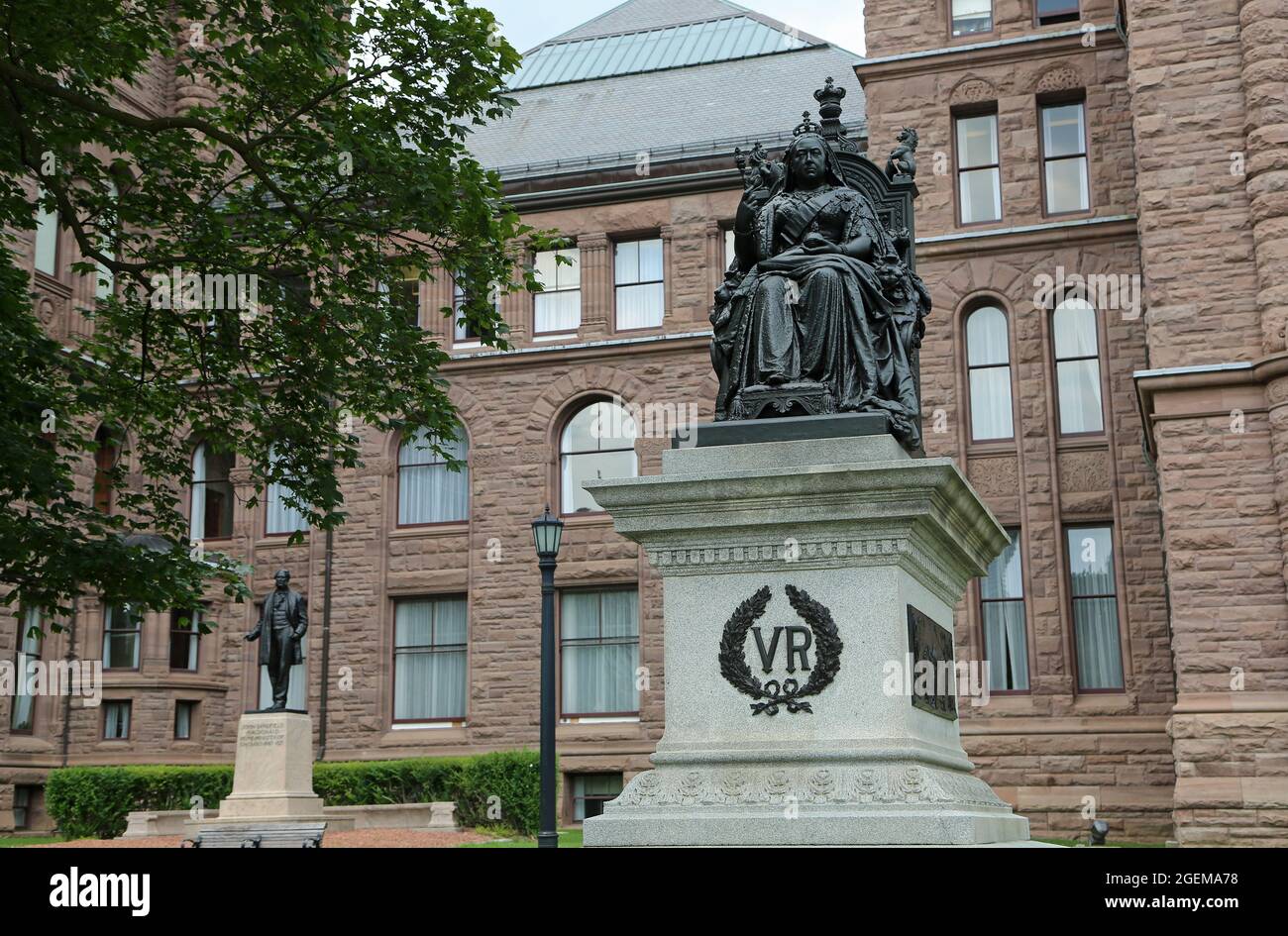 Queen Victoria statue Toronto, Canada Stock Photo Alamy
