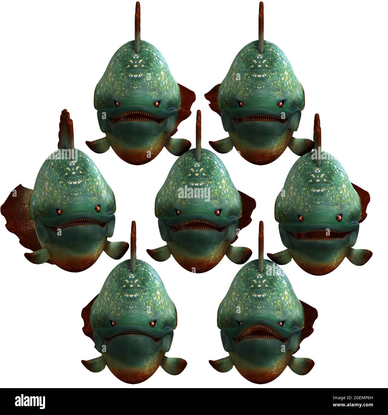 Cute Fish Cartoon 3d
