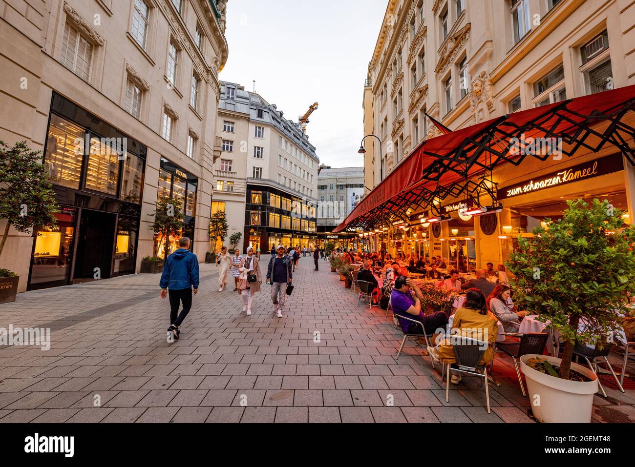 Famous restaurant in the old town of Vienna The Black Camel VIENNA AUSTRIA EUROPE AUGUST 1 2021 Stock Photo Alamy