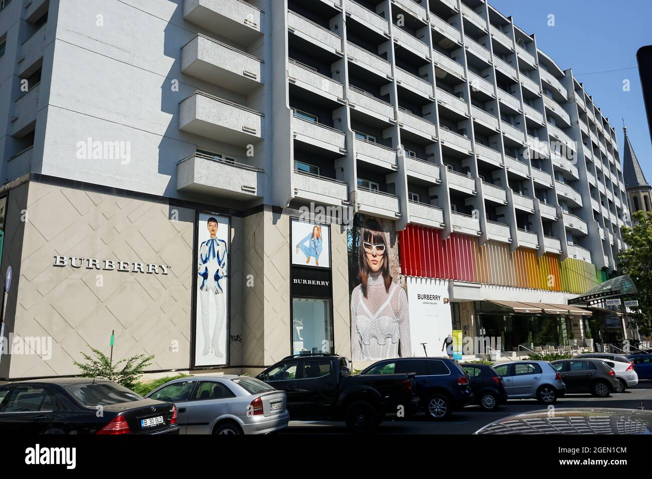 Bucharest, Romania - August 15, 2021: A shop of British luxury fashion  house Burberry, in Bucharest. This image is for editorial use only Stock  Photo - Alamy