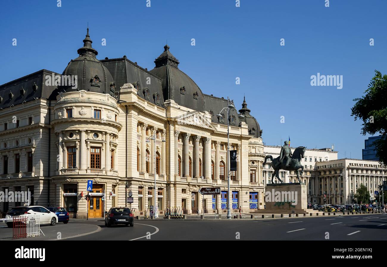Statue of king carol i hi-res stock photography and images - Alamy