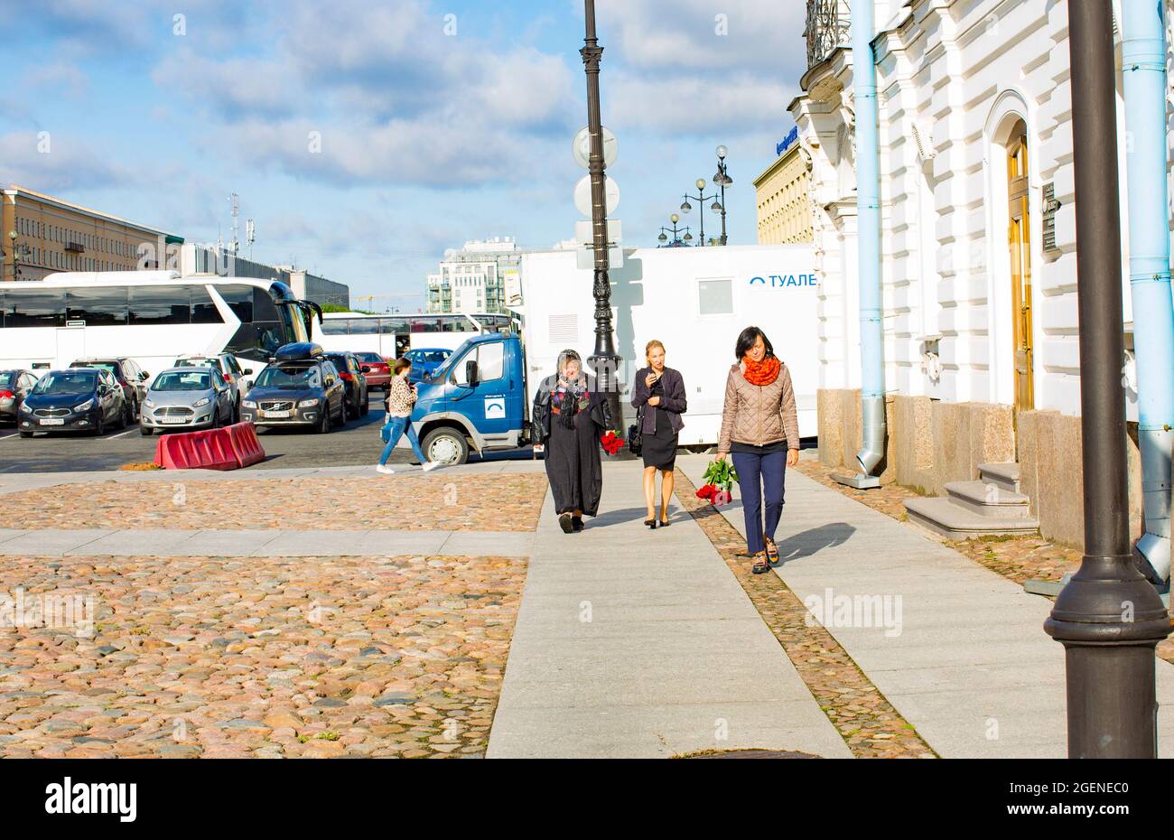 St. petersburg, funeral Stock Photo - Alamy