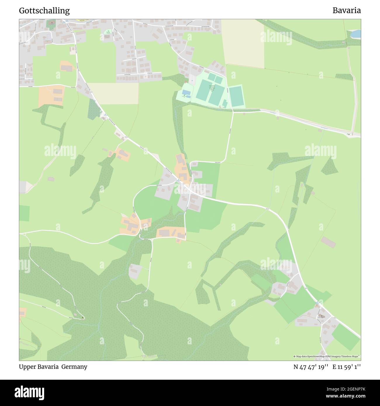 Gottschalling, Upper Bavaria, Germany, Bavaria, N 47 47' 19'', E 11 59 ...