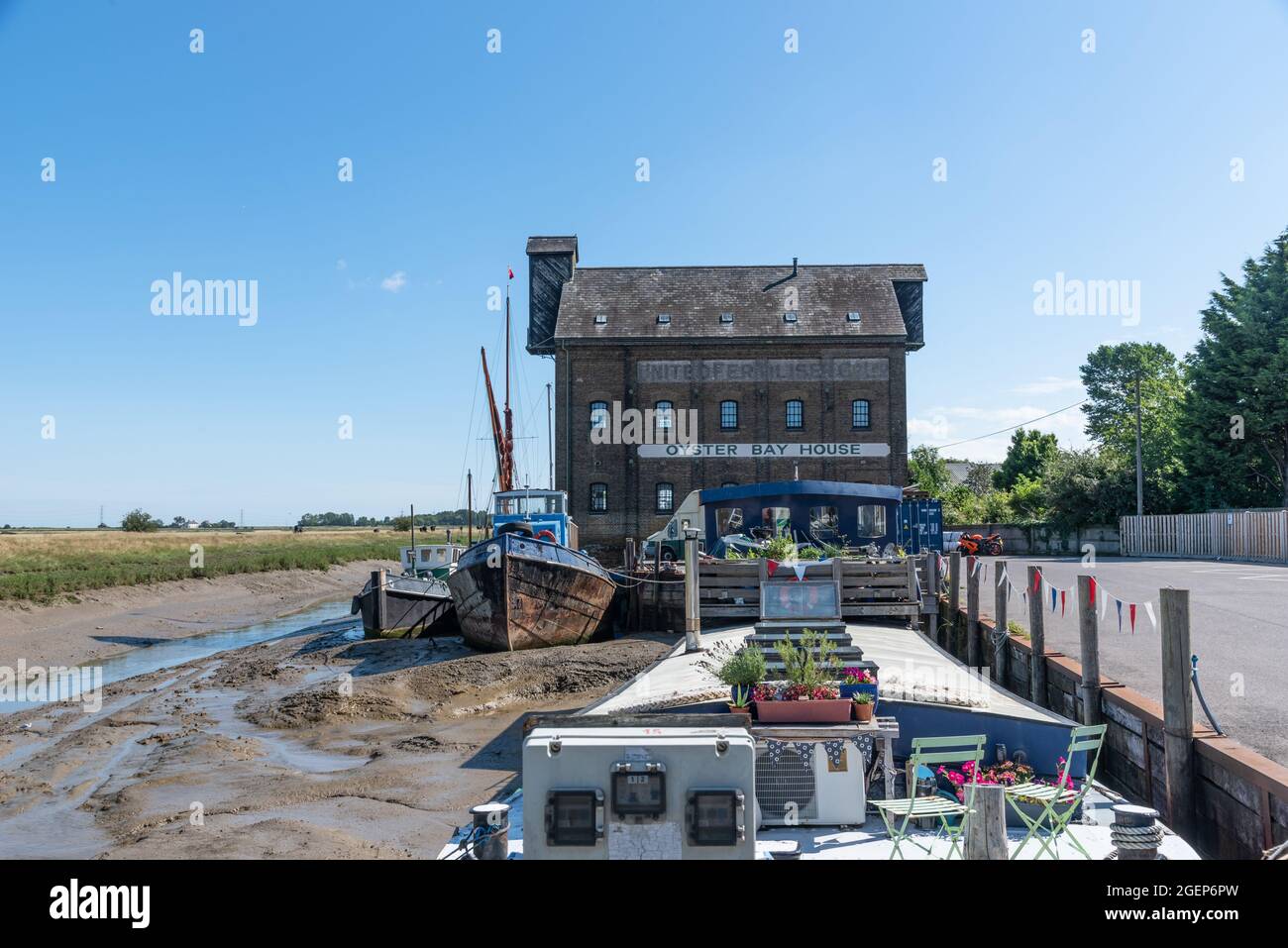 Oyster Bay House, Faversham Stock Photo Alamy