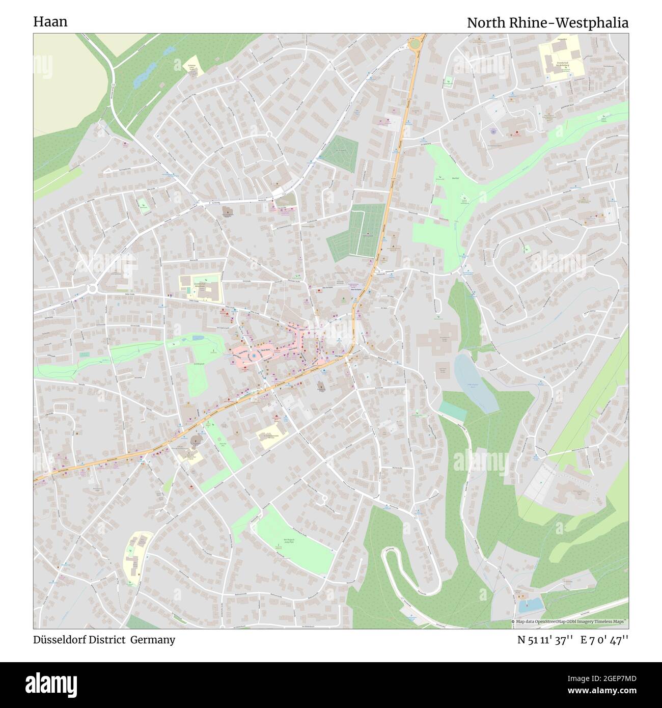 Haan 2025 germany map