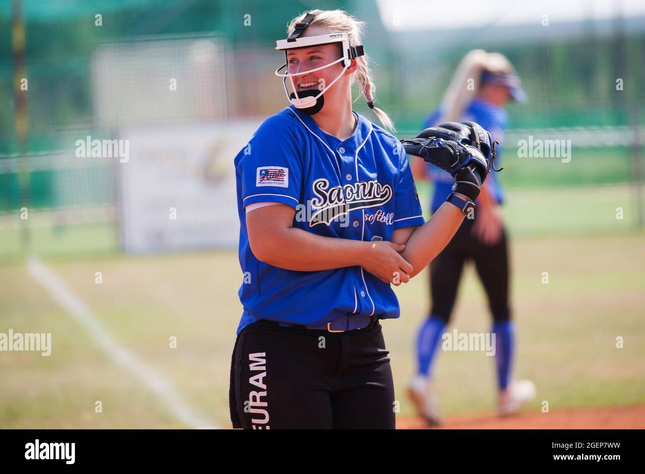 BARNHILL Kelly pitcher of the team Saronno from Italy  during Women&#39;s European Cup Winners Cup 2021, Softball,  - Photo .LiveMedia/Valerio Origo Stock Photo