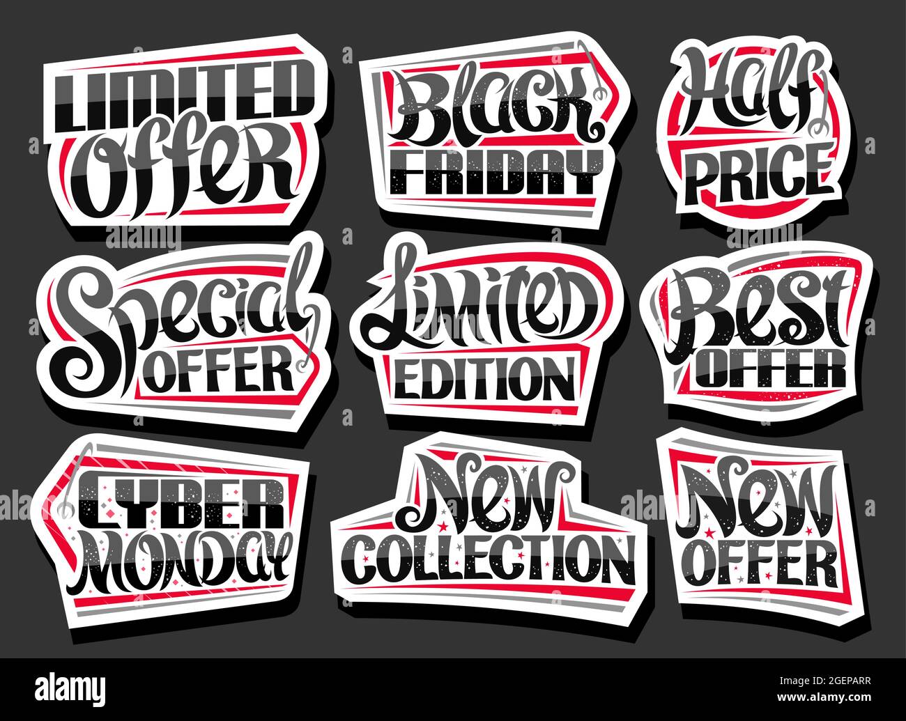 Limited edition paper cut text hi-res stock photography and images - Alamy