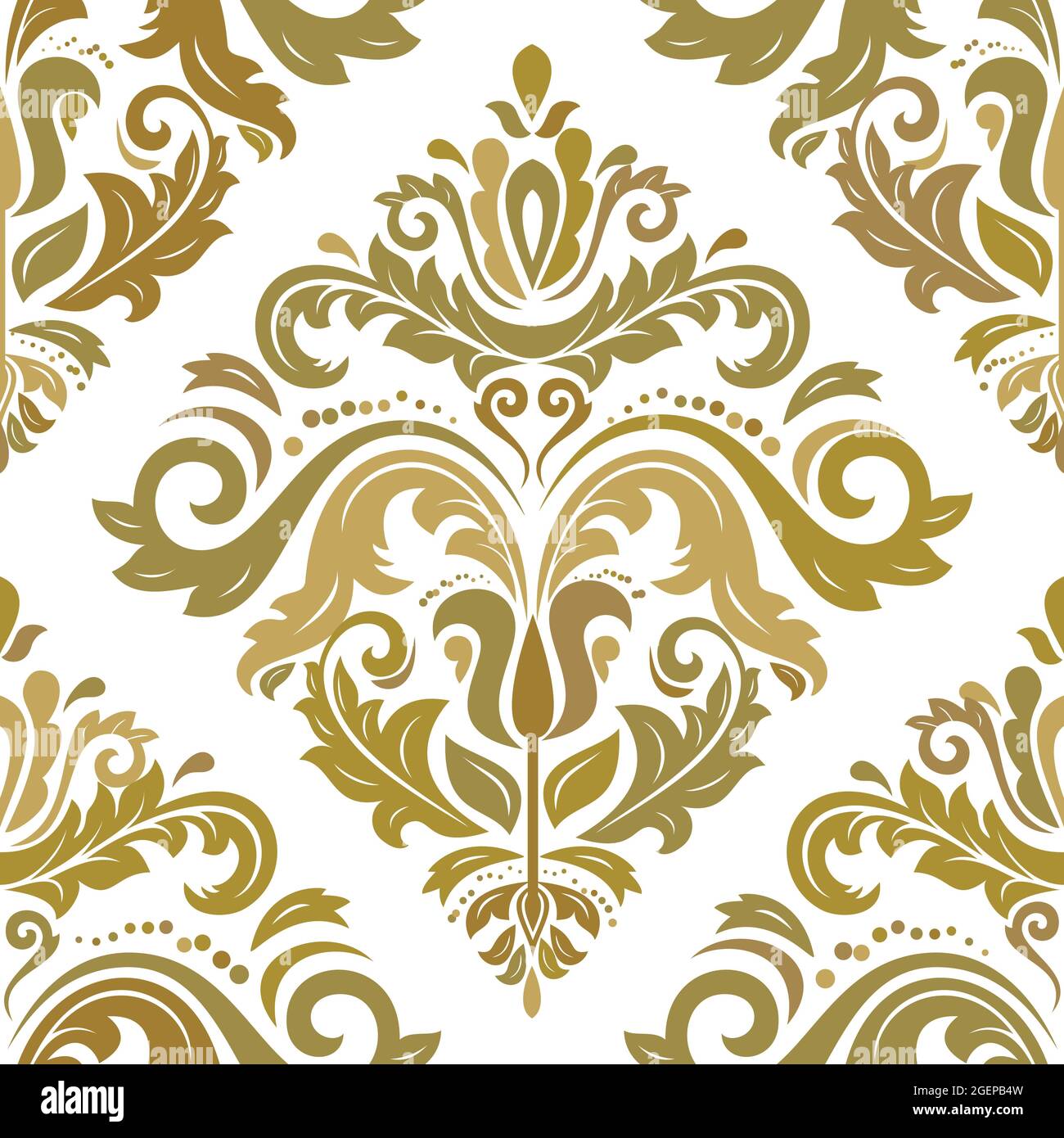Classic seamless vector pattern. Damask orient ornament. Classic ...