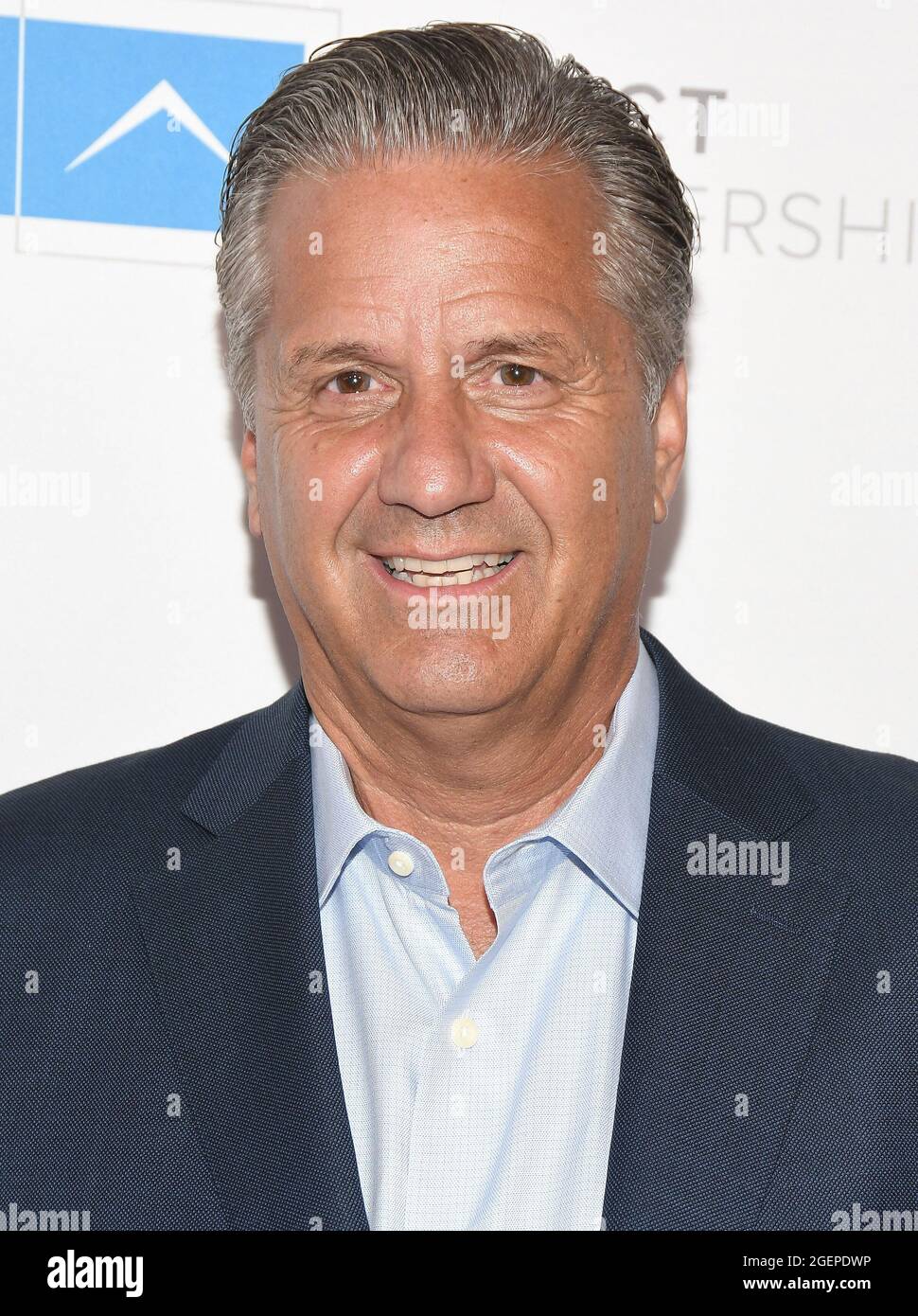 Los Angeles, USA. 20th Aug, 2021. John Calipari arrives at the 21st Annual Harold and Carole Pump Foundation Gala held at the Beverly Hilton in Beverly Hills, CA on Friday, ?August 20, 2021. (Photo By Sthanlee B. Mirador/Sipa USA) Credit: Sipa USA/Alamy Live News Stock Photo