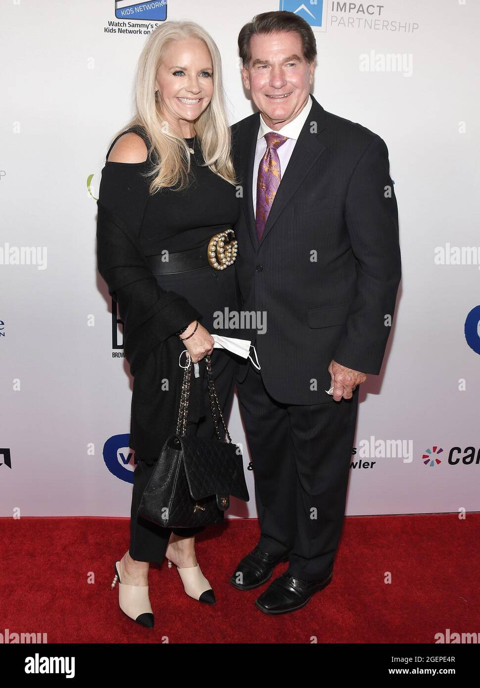 (L-R) Candace Garvey and Steve Garvey arrives at the 21st Annual Harold