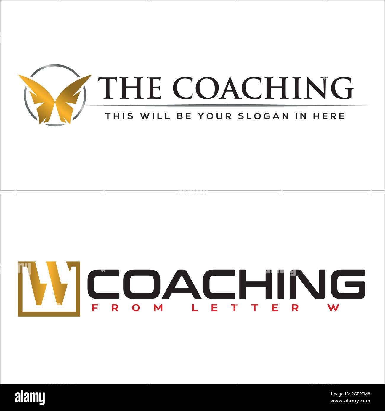 Business Consulting Coaching Company Development logo design Stock Vector