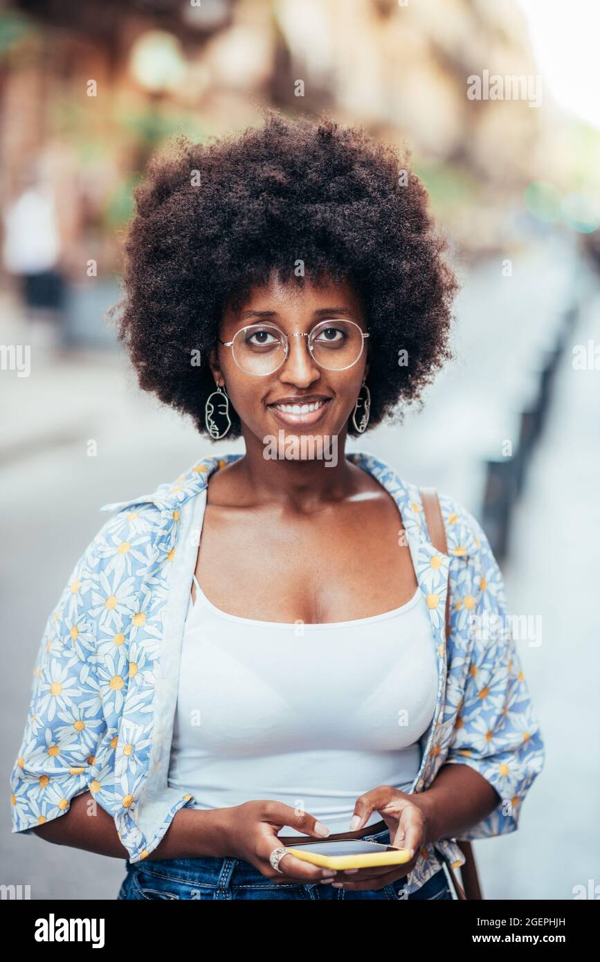 Attractive african woman hi-res stock photography and images - Alamy