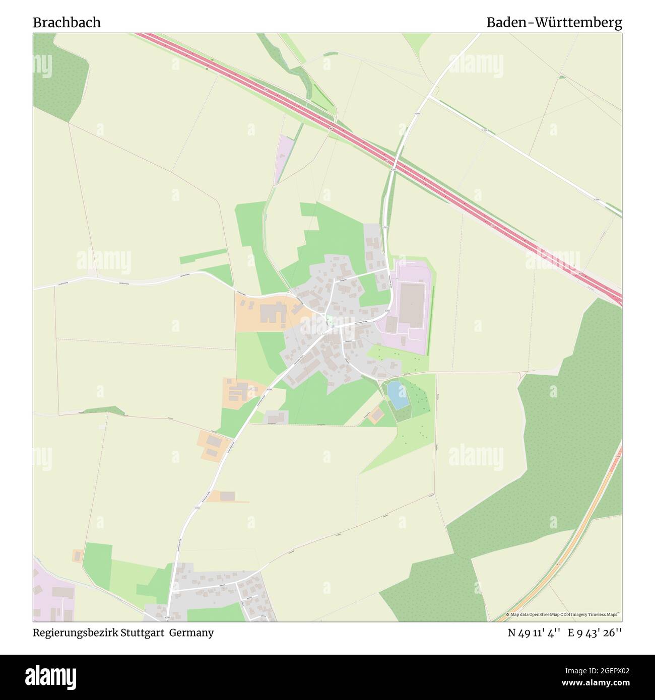 Brachbach, Regierungsbezirk Stuttgart, Germany, Baden-Württemberg, N 49 ...