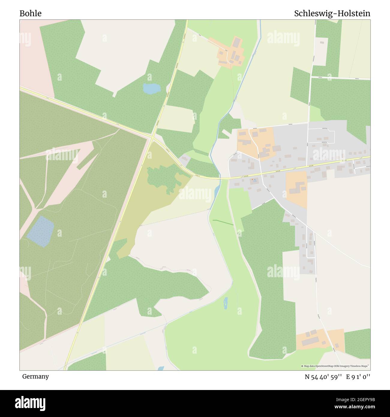Bohle Germany Schleswig Holstein N 54 40 59 E 9 1 0 Map Timeless Map Published In 21 Travelers Explorers And Adventurers Like Florence Nightingale David Livingstone Ernest Shackleton Lewis And Clark And