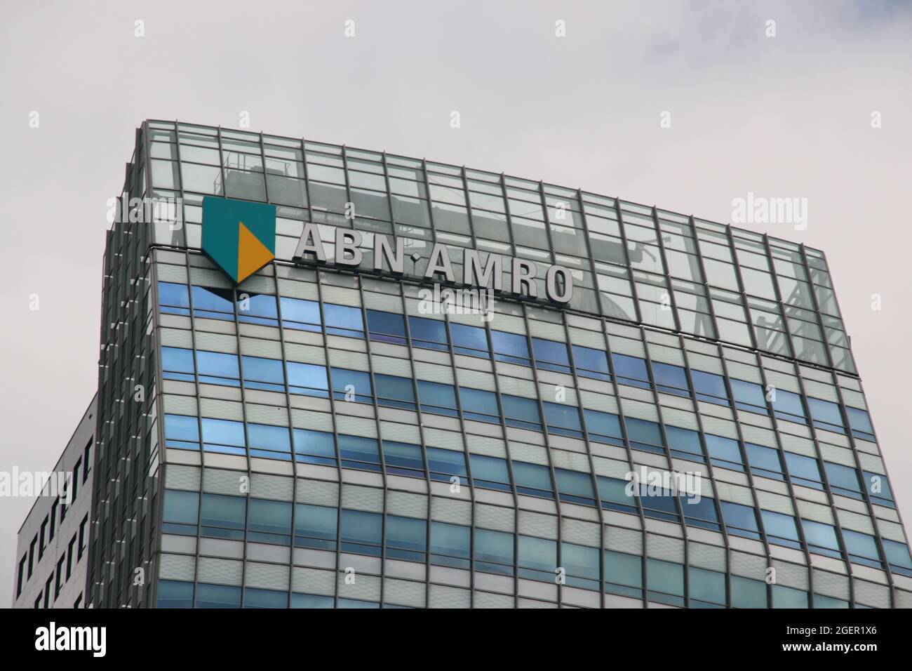 ABN Amro bank office in the IJsseltoren in Zwolle in the Netherlands Stock  Photo - Alamy