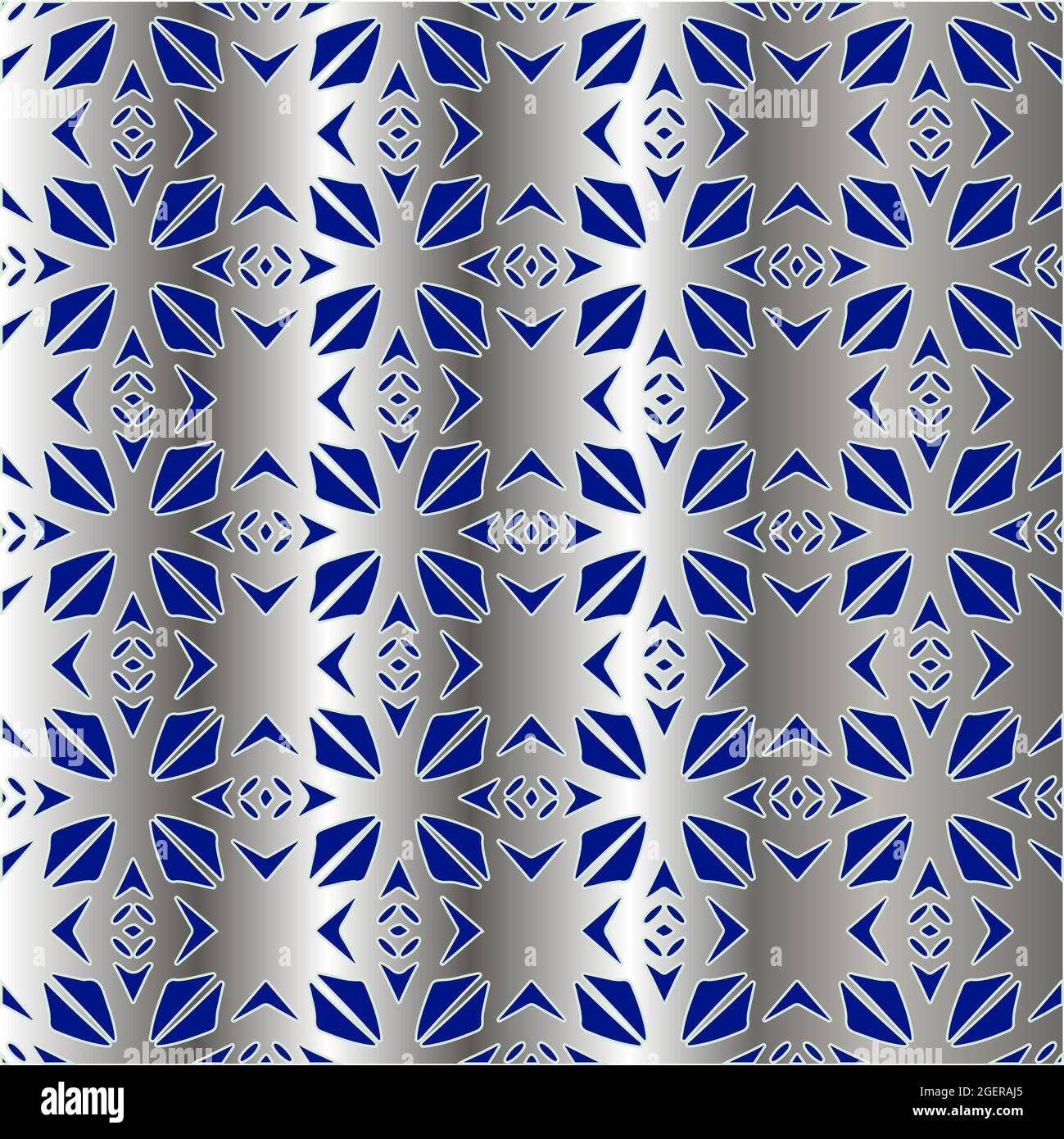 Metallic Blue Pattern metal pattern on a blue background Stock Vector Image & Art - Alamy