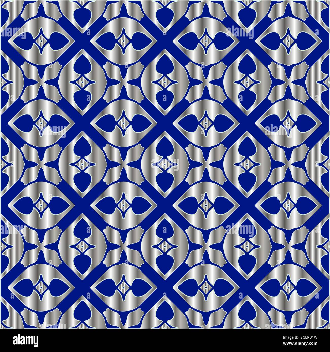 Metallic Blue Pattern metal pattern on a blue background Stock Vector Image & Art - Alamy