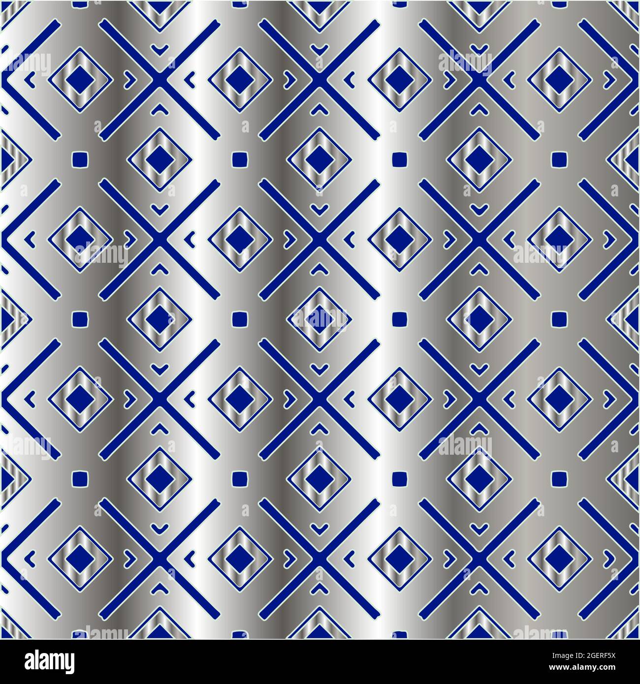 Metallic Blue Pattern metal pattern on a blue background Stock Vector Image & Art - Alamy
