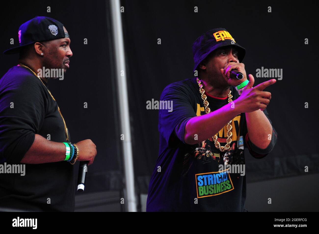 Queens, NY, USA. 20th Aug, 2021. EPMD at It's Time for Hip Hop in NYC: Queens at Forest Hills Stadium in Queens, New York City on August 20, 2021. Credit: Koi Sojer/Snap'n U Photos/Media Punch/Alamy Live News Stock Photo