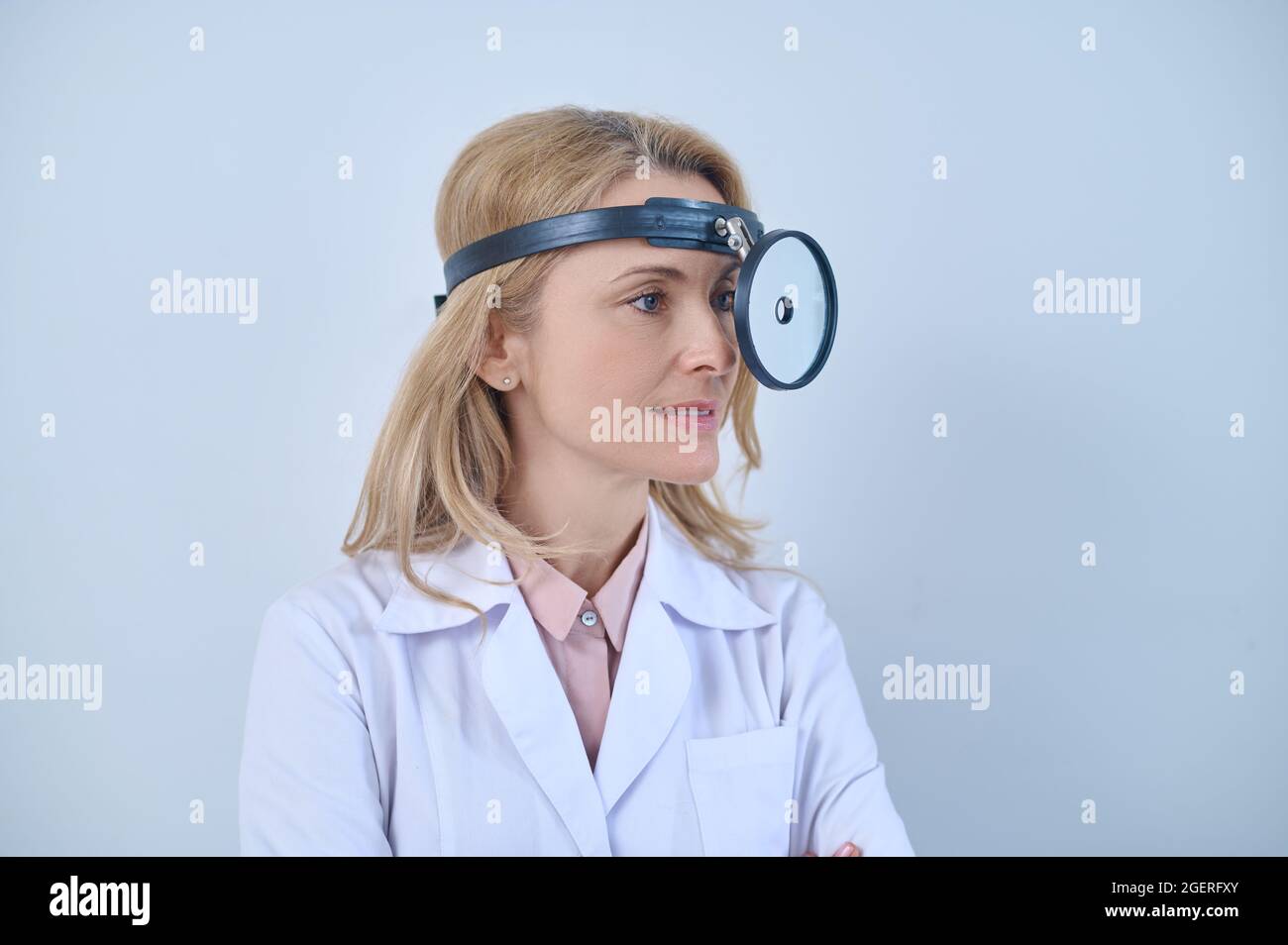 What Are Those Round Metal Things Doctors Wear On Their, 50 OFF