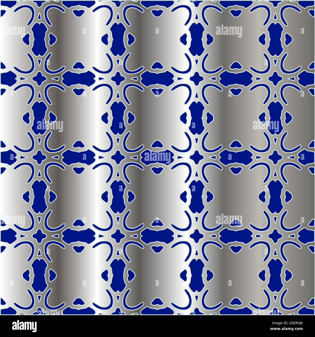 Metallic Blue Pattern metal pattern on a blue background Stock Vector Image & Art - Alamy