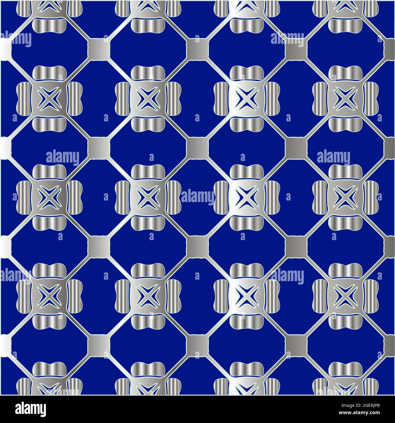 Blue Metal Pattern metal pattern on a blue background Stock Vector Image & Art - Alamy